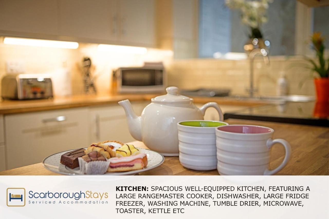 Scarborough Stays - Luxury Townhouse Ideal For Large Groups - Hot Tub Exteriér fotografie