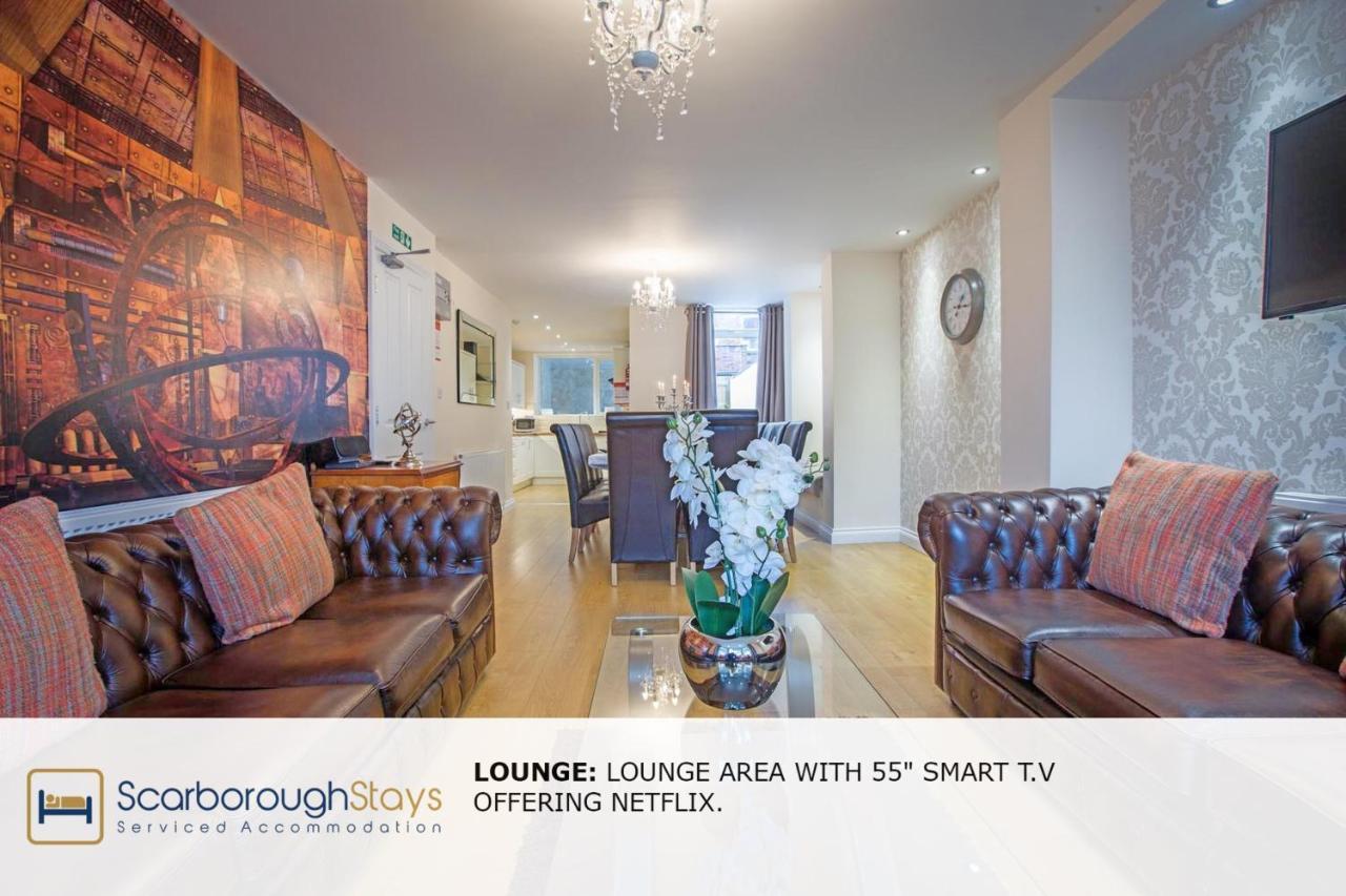 Scarborough Stays - Luxury Townhouse Ideal For Large Groups - Hot Tub Exteriér fotografie