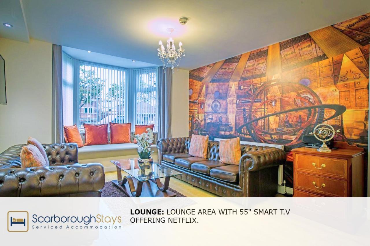 Scarborough Stays - Luxury Townhouse Ideal For Large Groups - Hot Tub Exteriér fotografie