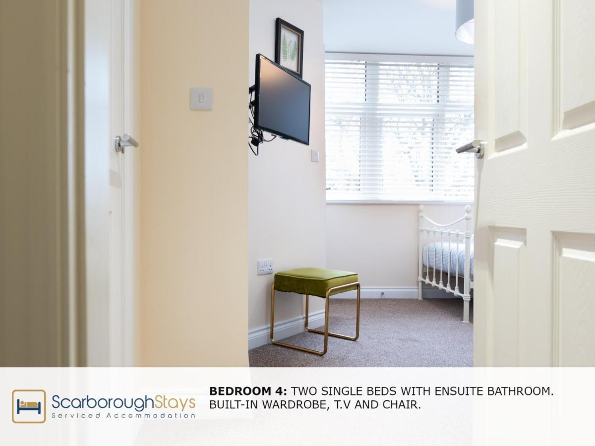 Scarborough Stays - Luxury Townhouse Ideal For Large Groups - Hot Tub Exteriér fotografie