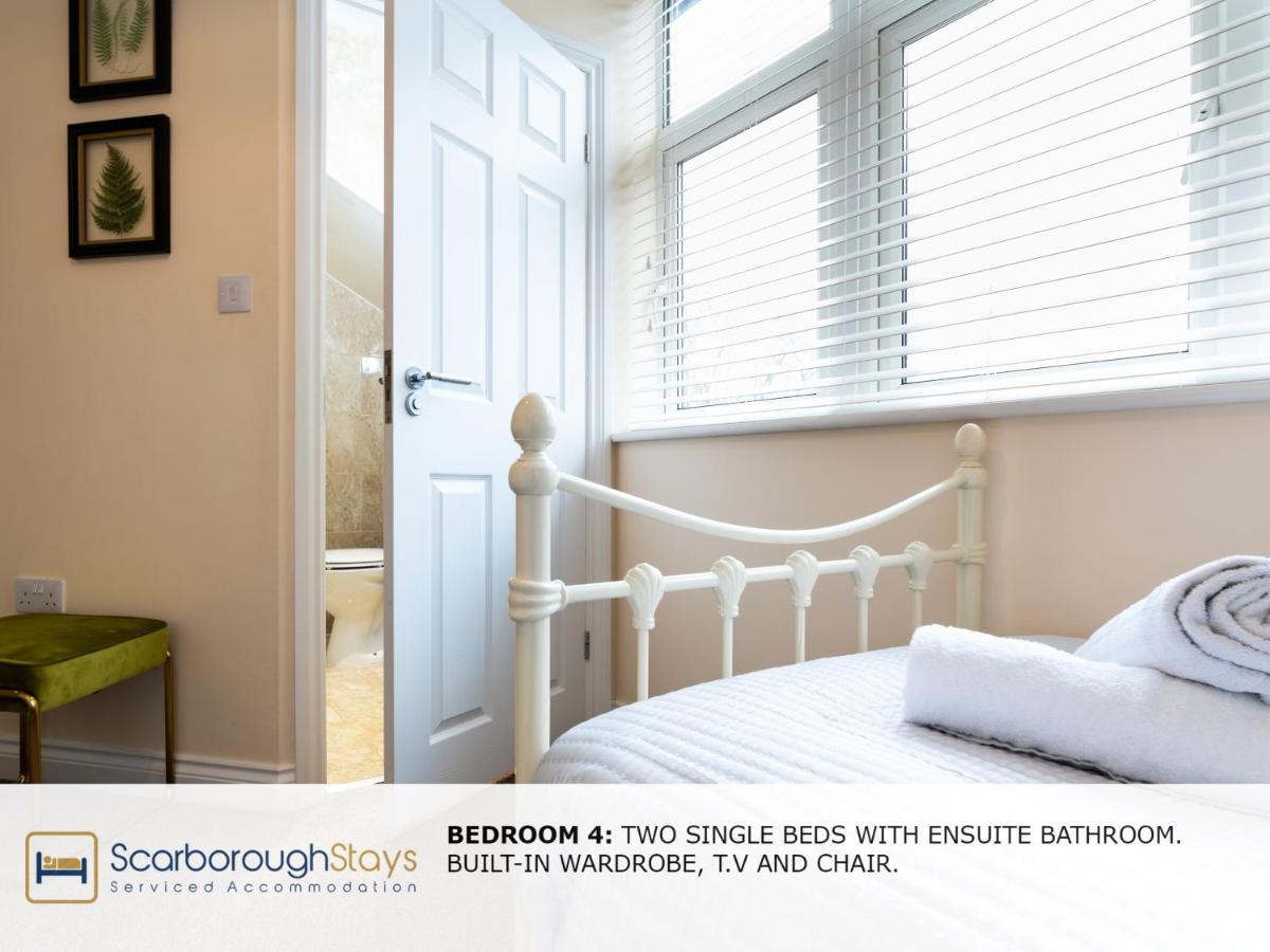 Scarborough Stays - Luxury Townhouse Ideal For Large Groups - Hot Tub Exteriér fotografie