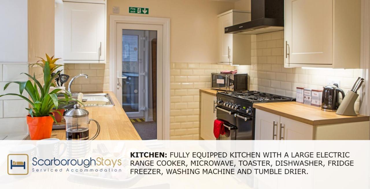 Scarborough Stays - Luxury Townhouse Ideal For Large Groups - Hot Tub Exteriér fotografie