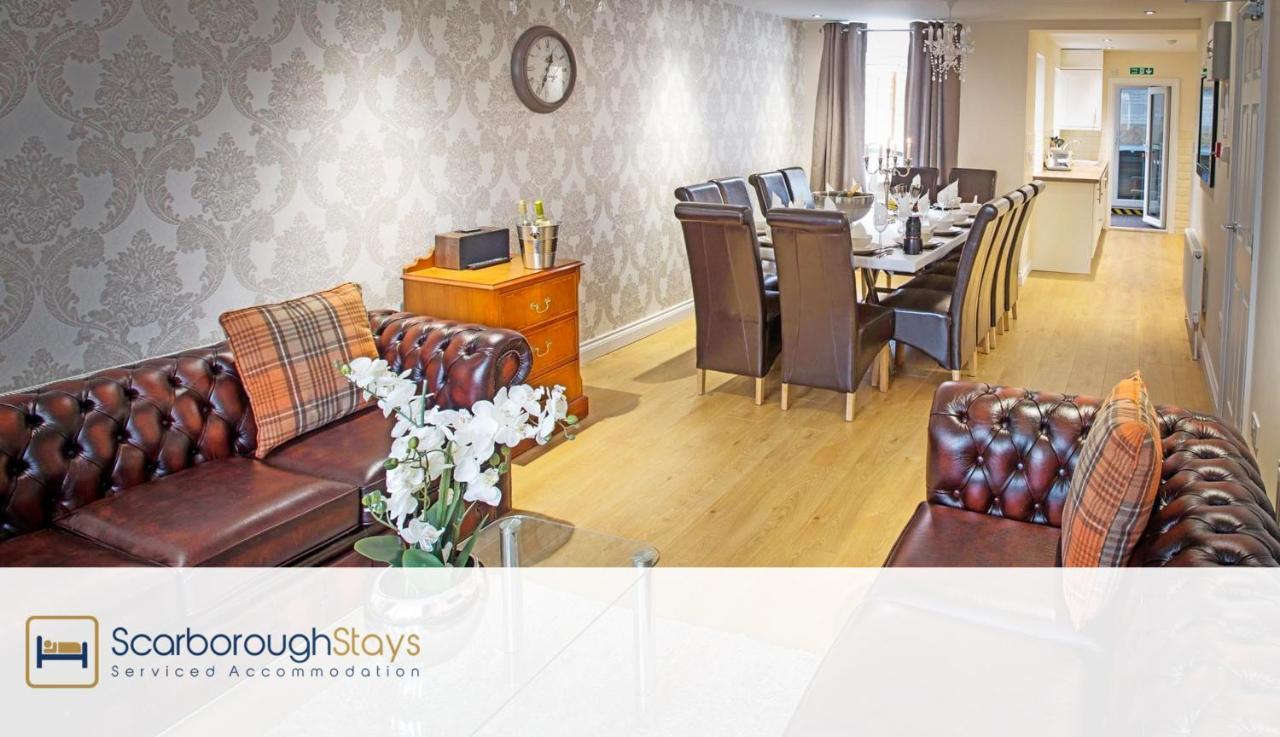 Scarborough Stays - Luxury Townhouse Ideal For Large Groups - Hot Tub Exteriér fotografie